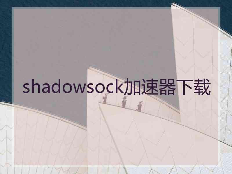 shadowsock加速器下载