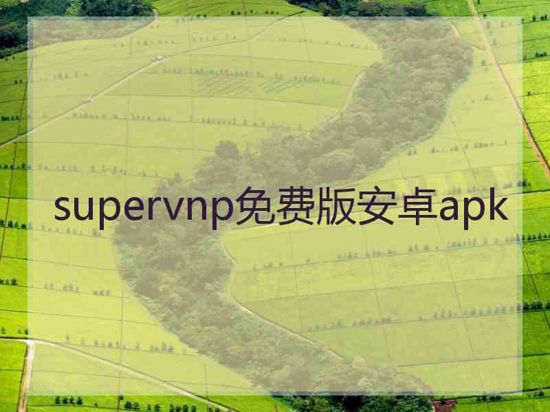 supervnp免费版安卓apk