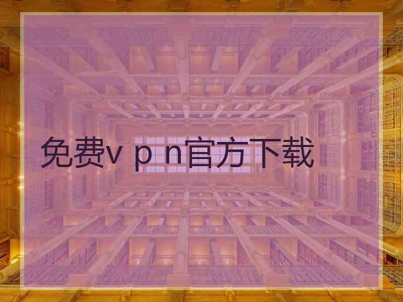 免费v p n官方下载