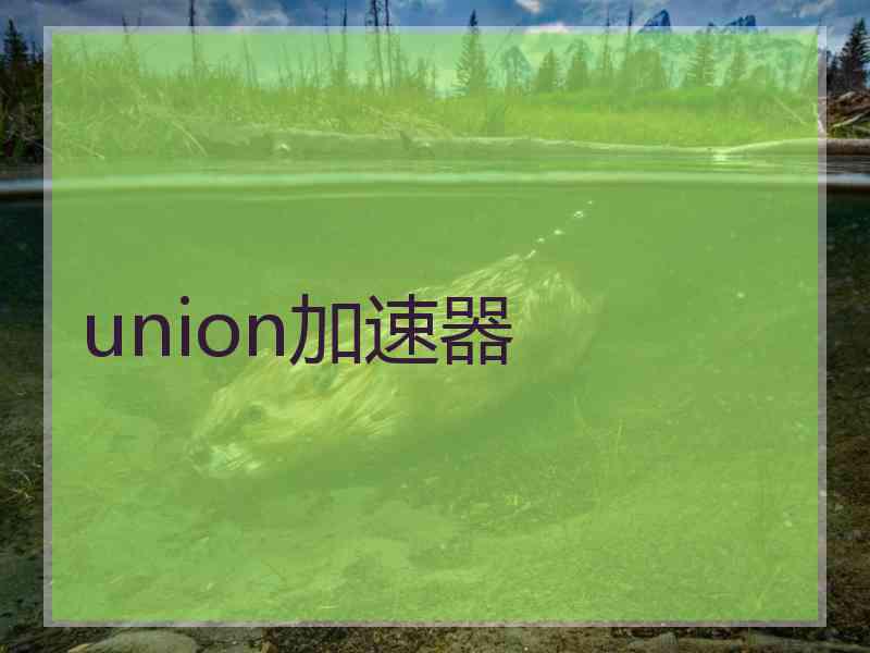 union加速器